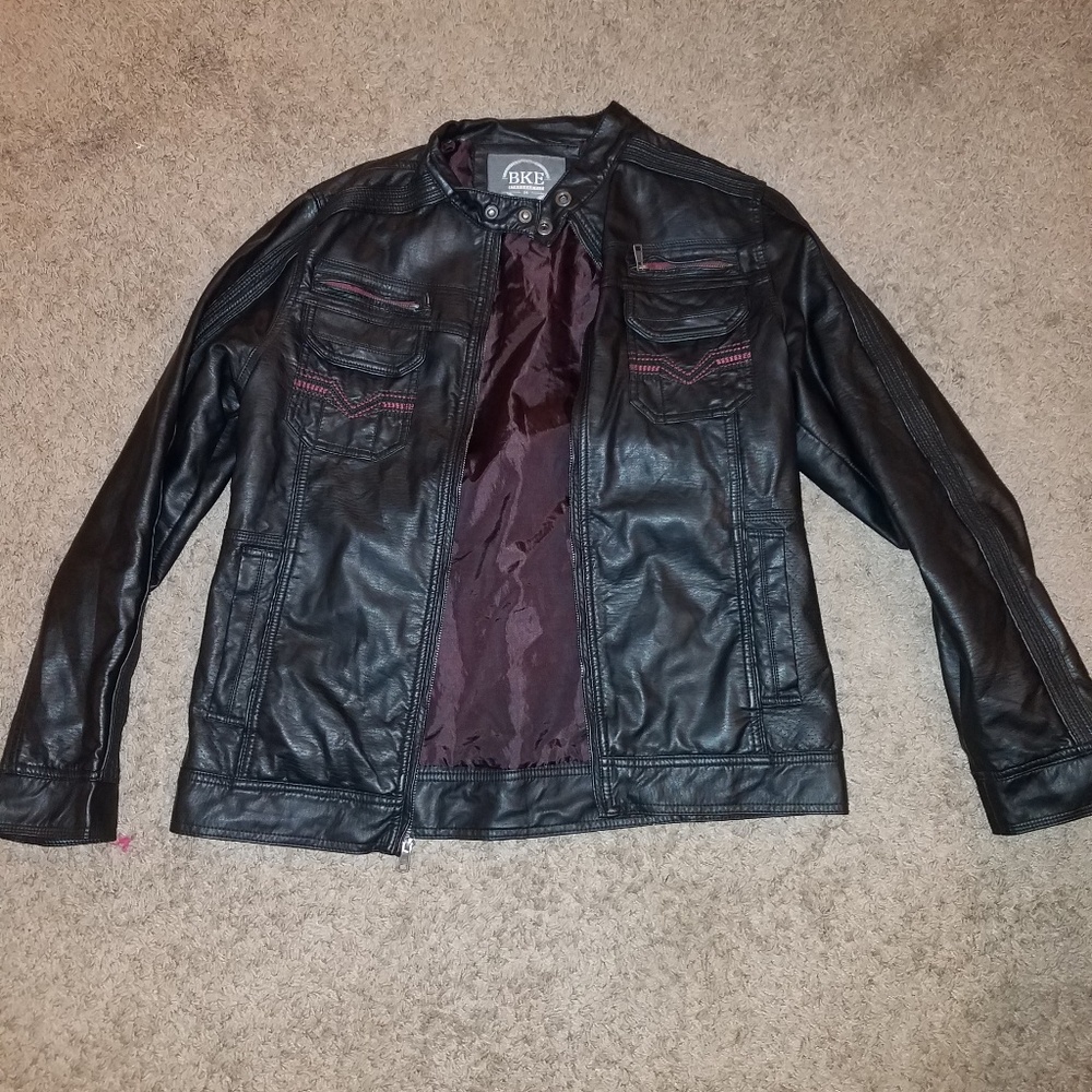 BKE mens leather jacket